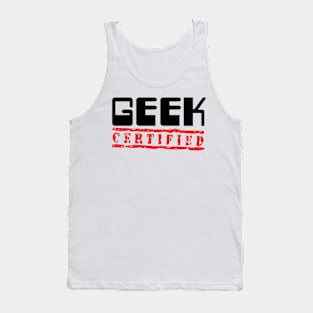 Certified Geek Tank Top